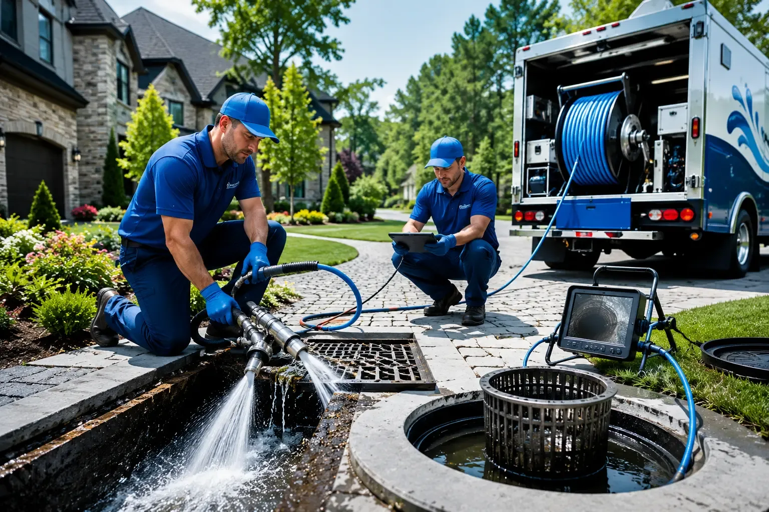 Local outdoor drain cleaning professionals in Blue Ridge, GA
